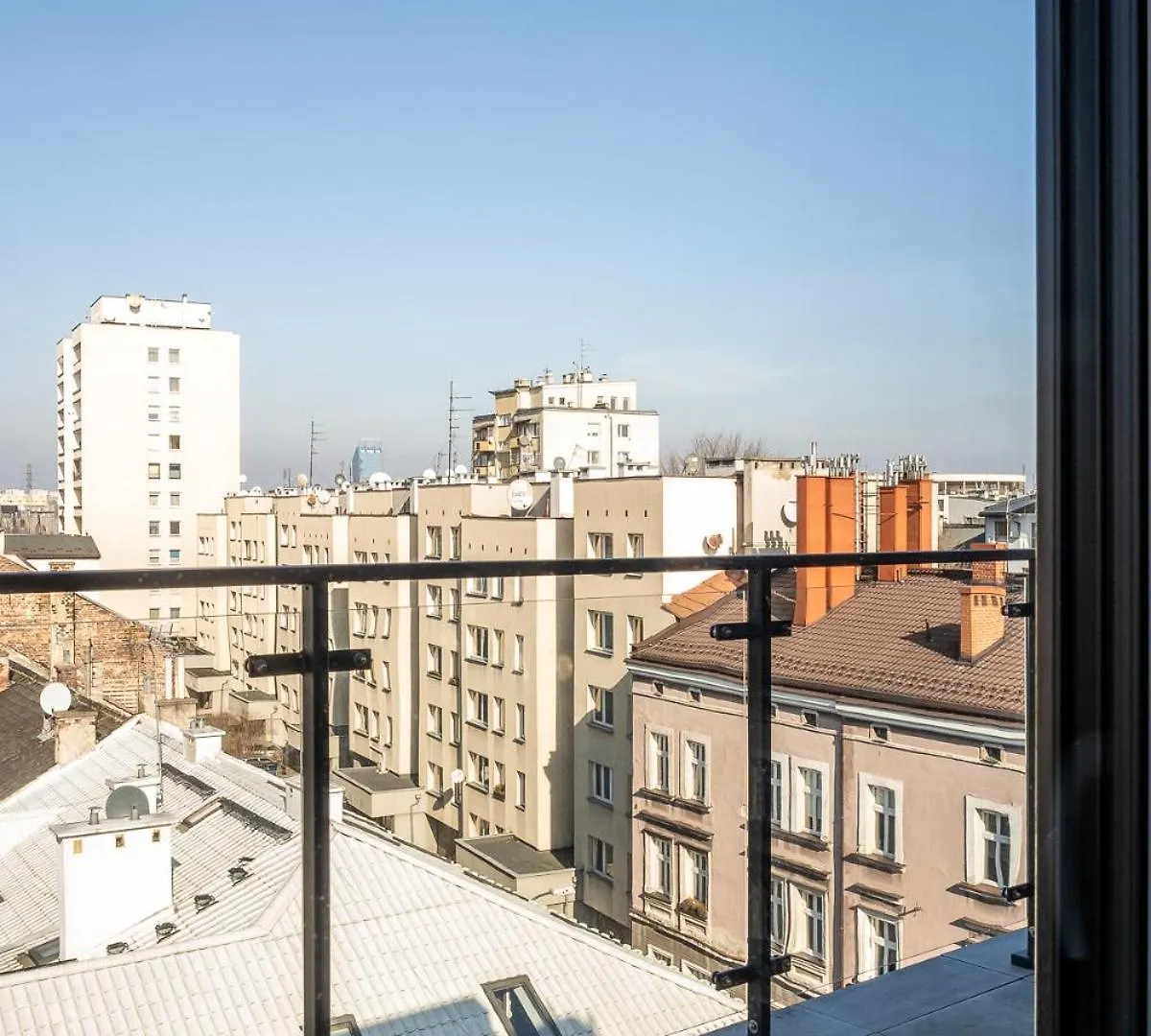 Rooftop Apartment With Terrace By T Kraków Polska